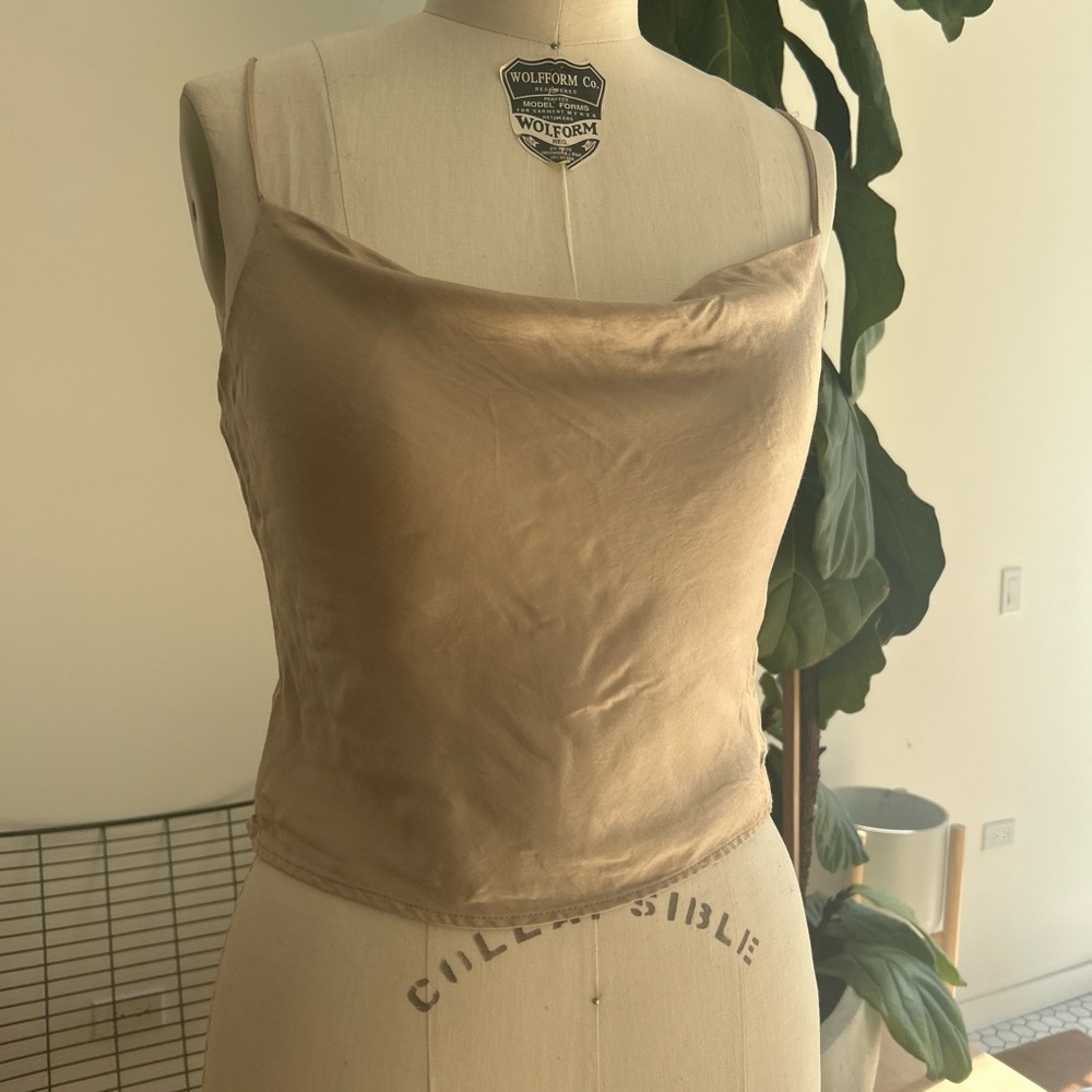 Zara Satin Top